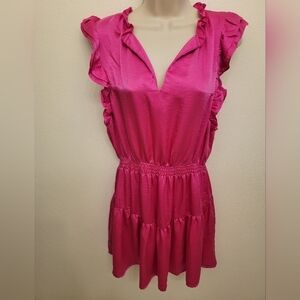 NWT Steve Madden Ladies Dress with Ruffle Sleeves